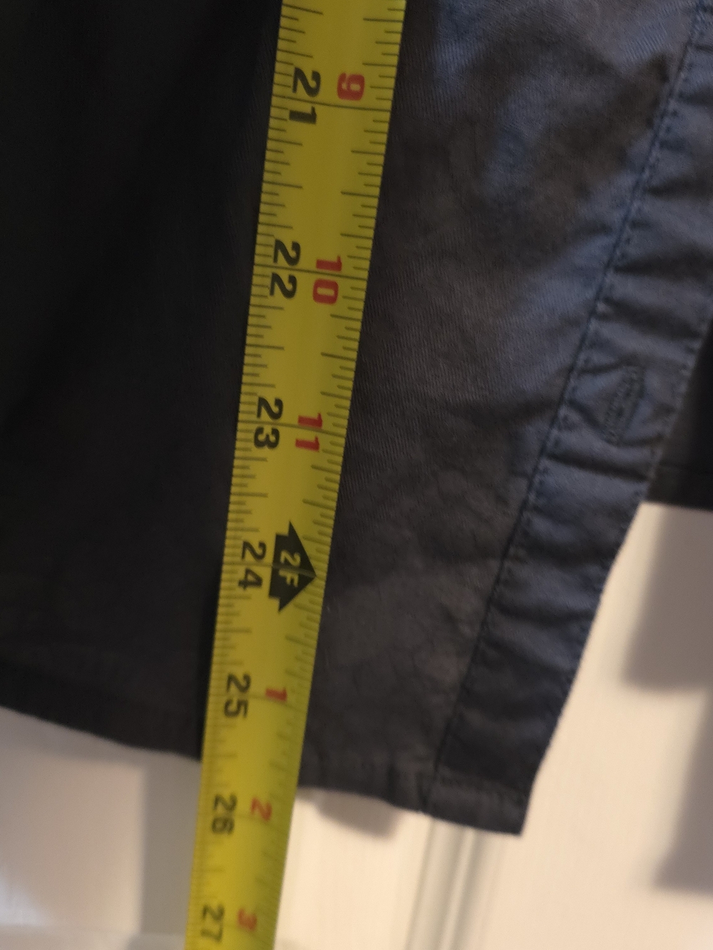 4/$67 Deal! Fred David Short-Sleeve Button Grey Blouse - Picture 3 of 11